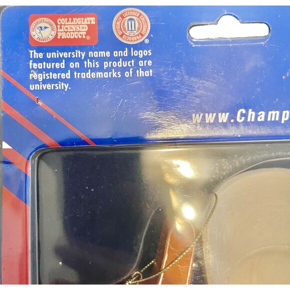 Texas Longhorns Christmas Tree Ornament Set Cap & Foam Finger Retired Design NWT - Picture 4 of 10